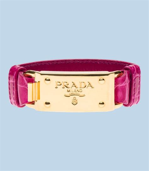 prada crocodile leather bracelet|prada handbags sale.